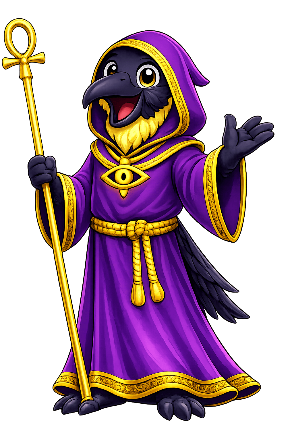 10 Numbers guide character